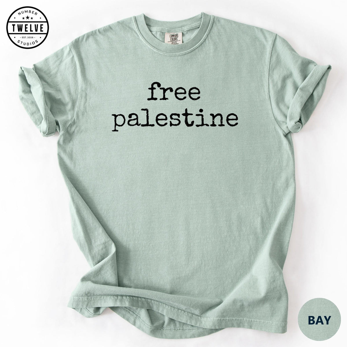 Free Palestine Shirt, Quiet Protest Tee For Women, Human Rights Gift, Gaza Aid Solidarity Top, Social Justice Graphic Tee Gift For Her image 14