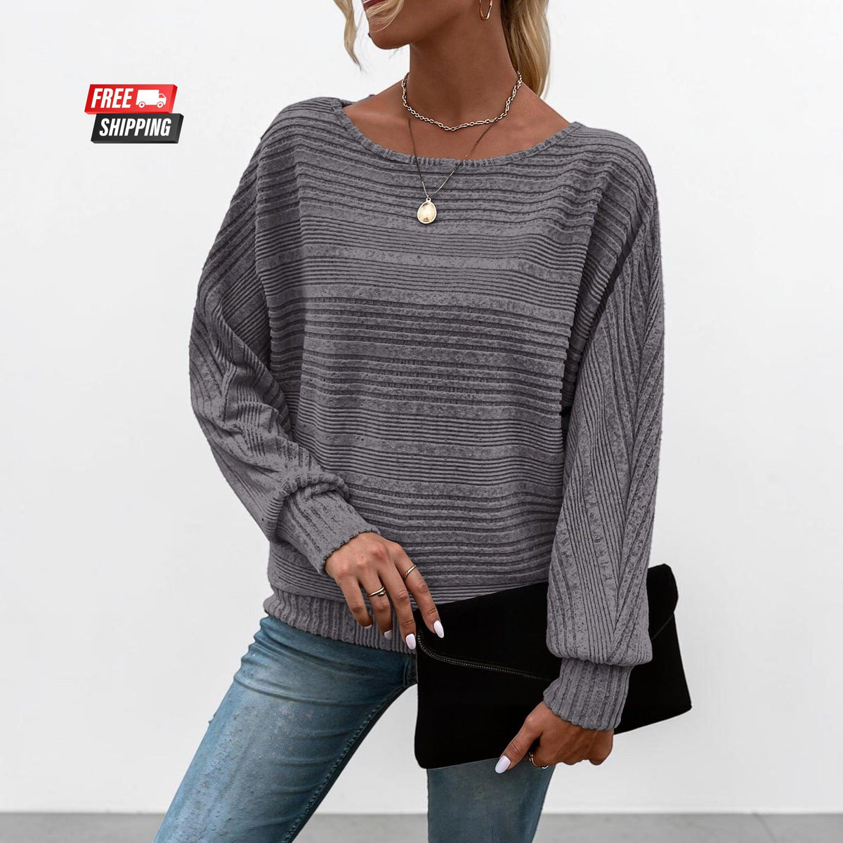 Women’s long sleeve tunic top for casual everyday outfits, women’s pullover sweater with relaxed comfortable fit, stylish fall tunic shirt for women, cozy long sleeve women’s sweater top, casual women’s clothing for autumn and winter, relaxed tunic top styled with leggings, women’s pullover shirt for everyday wear, versatile long sleeve top for work and weekends, comfortable women’s fall fashion tunic, soft-looking casual sweater for women, women’s long sleeve top with easy relaxed styling.
