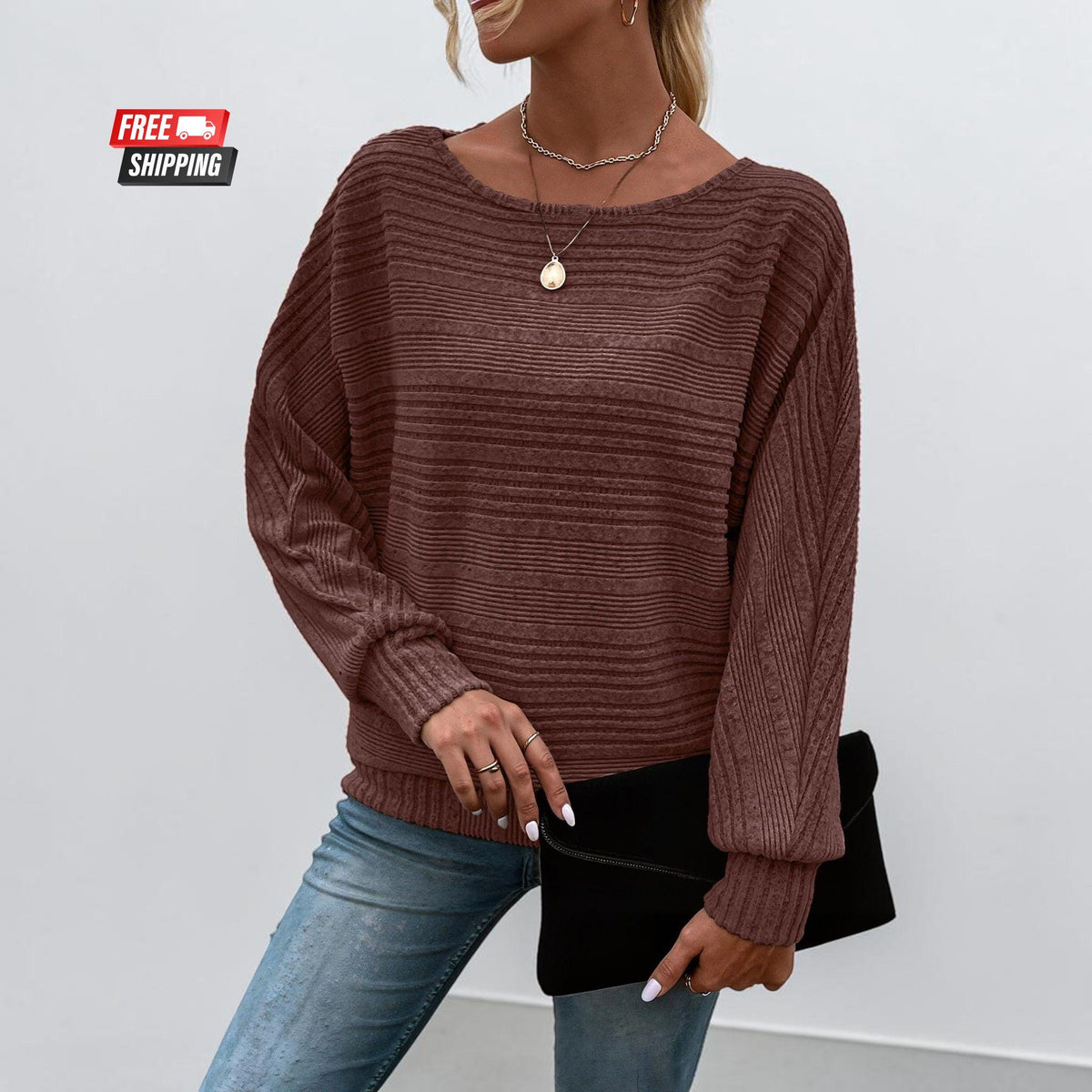 Women’s long sleeve tunic top for casual everyday outfits, women’s pullover sweater with relaxed comfortable fit, stylish fall tunic shirt for women, cozy long sleeve women’s sweater top, casual women’s clothing for autumn and winter, relaxed tunic top styled with leggings, women’s pullover shirt for everyday wear, versatile long sleeve top for work and weekends, comfortable women’s fall fashion tunic, soft-looking casual sweater for women, women’s long sleeve top with easy relaxed styling.
