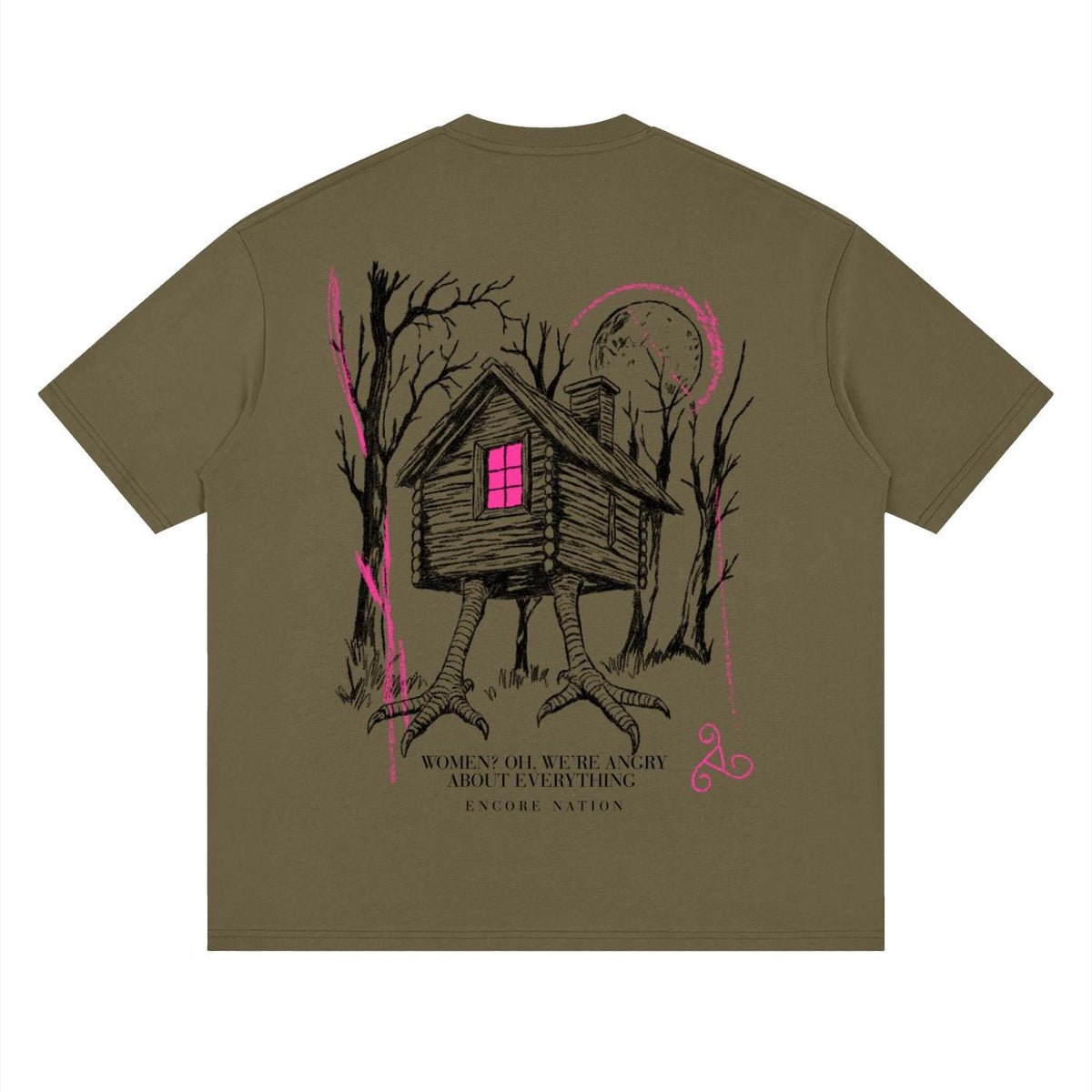 Yaga Inspired T-Shirt | Women? We’re Angry About Everything Shirt | Women’s Rage Graphic Tee | Feminist T-Shirt image 6