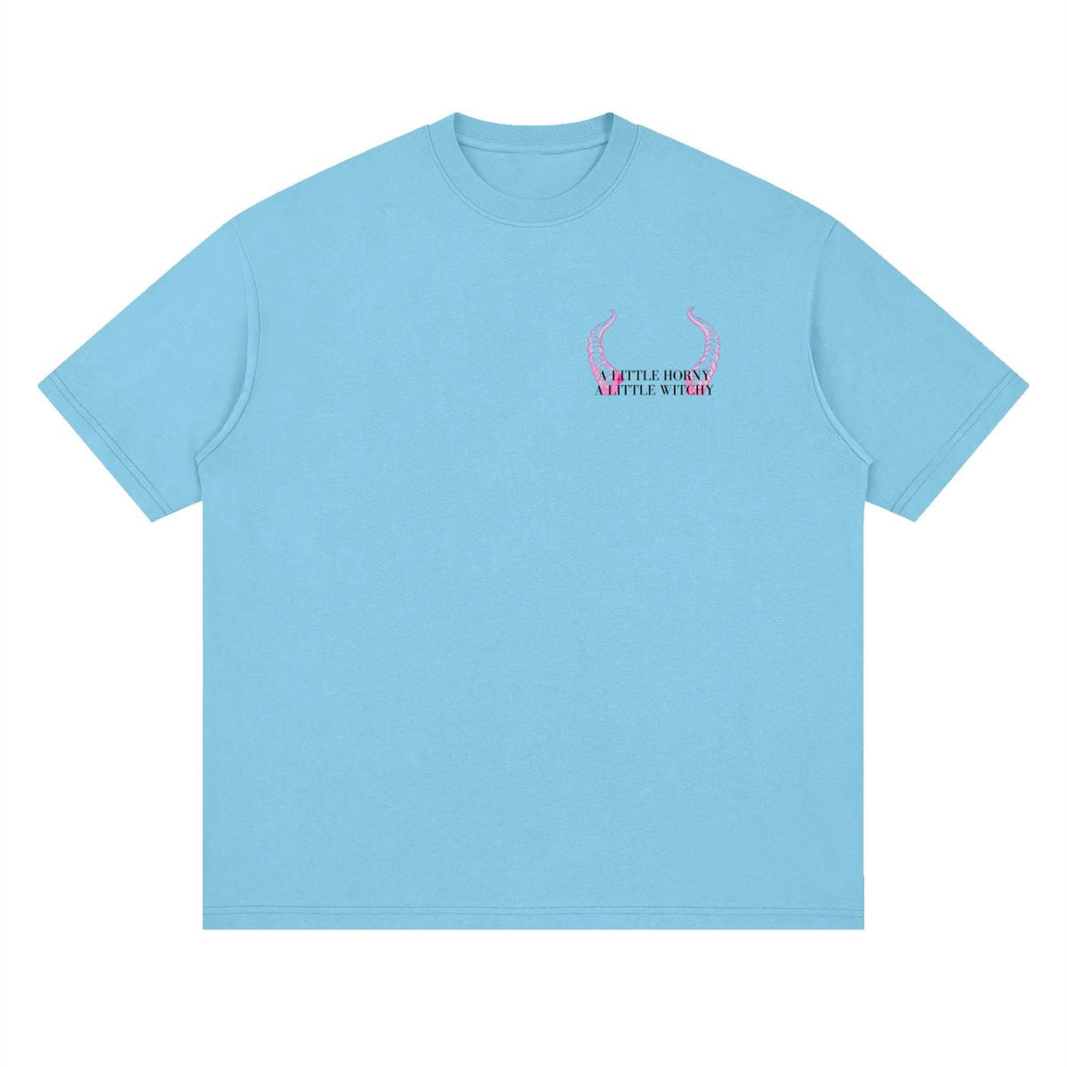 Yaga Inspired T-Shirt | Women? We’re Angry About Everything Shirt | Women’s Rage Graphic Tee | Feminist T-Shirt Medium Blue