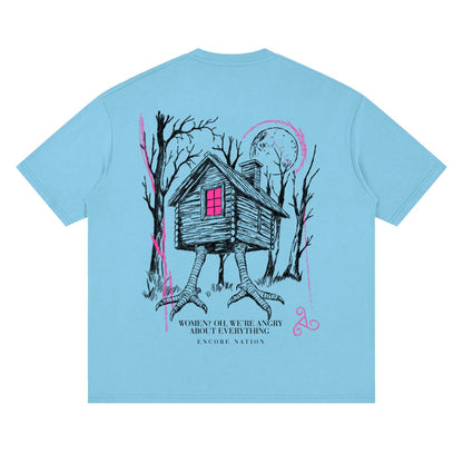 Yaga Inspired T-Shirt | Women? We’re Angry About Everything Shirt | Women’s Rage Graphic Tee | Feminist T-Shirt image 8