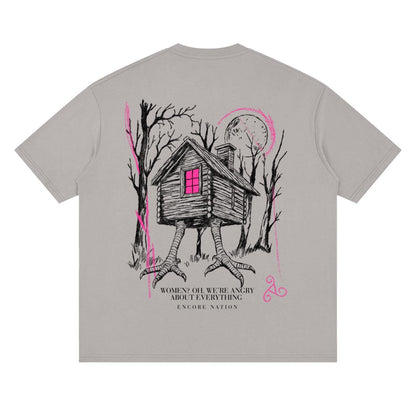Yaga Inspired T-Shirt | Women? We’re Angry About Everything Shirt | Women’s Rage Graphic Tee | Feminist T-Shirt image 11