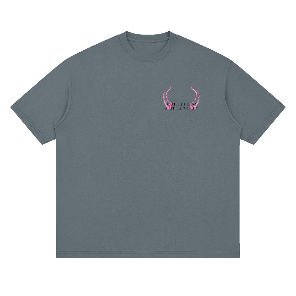 Yaga Inspired T-Shirt | Women? We’re Angry About Everything Shirt | Women’s Rage Graphic Tee | Feminist T-Shirt Gray Blue