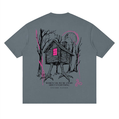 Yaga Inspired T-Shirt | Women? We’re Angry About Everything Shirt | Women’s Rage Graphic Tee | Feminist T-Shirt image 19