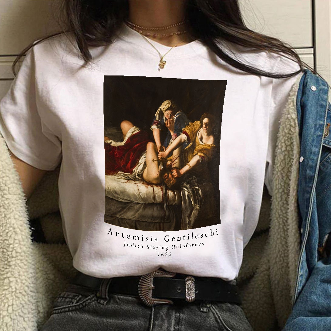 Judith Slaying Holofernes T-shirt: Artemisia Gentileschi Renaissance Art