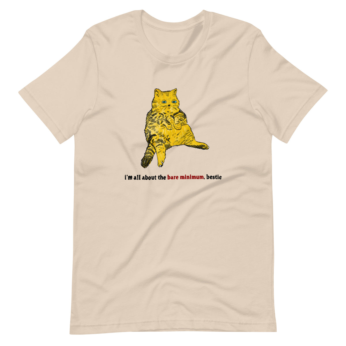 Bare Minimum Unisex t-shirt