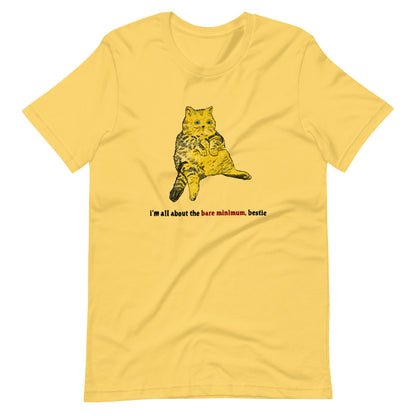 Bare Minimum Unisex t-shirt
