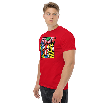 Keith Haring T Shirt | Vintage Shirt | Retro Tee | Graphic T Shirt | Unique Design