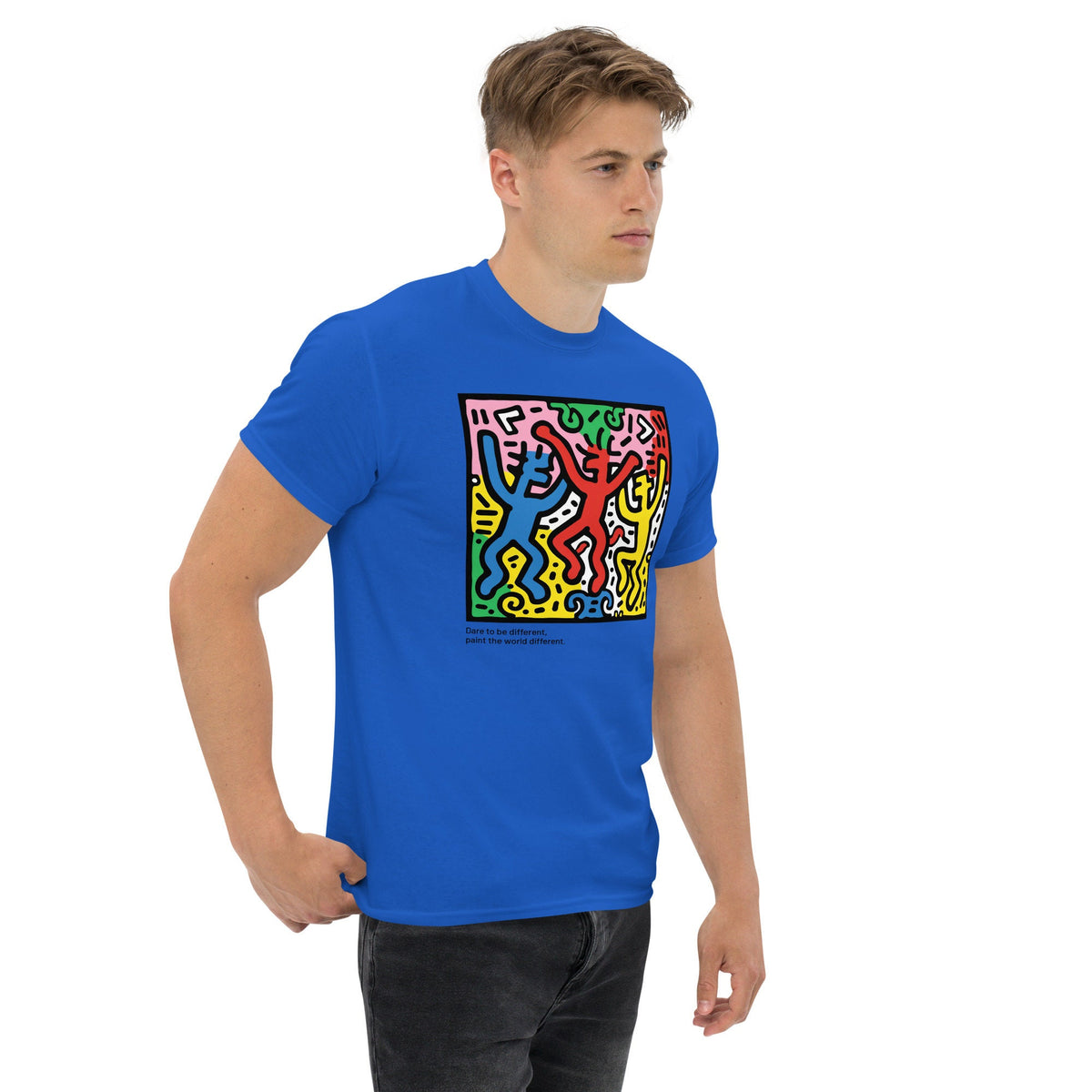 Keith Haring T Shirt | Vintage Shirt | Retro Tee | Graphic T Shirt | Unique Design