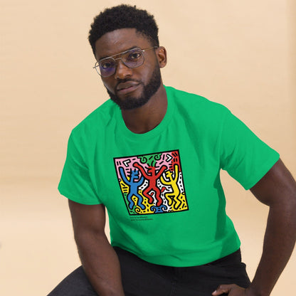 Keith Haring T Shirt | Vintage Shirt | Retro Tee | Graphic T Shirt | Unique Design