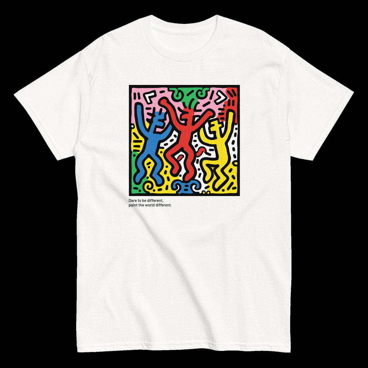 Keith Haring T Shirt | Vintage Shirt | Retro Tee | Graphic T Shirt | Unique Design