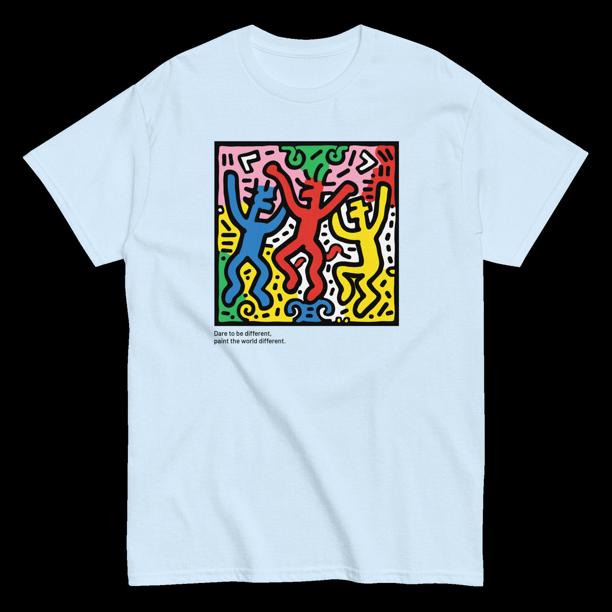 Keith Haring T Shirt | Vintage Shirt | Retro Tee | Graphic T Shirt | Unique Design