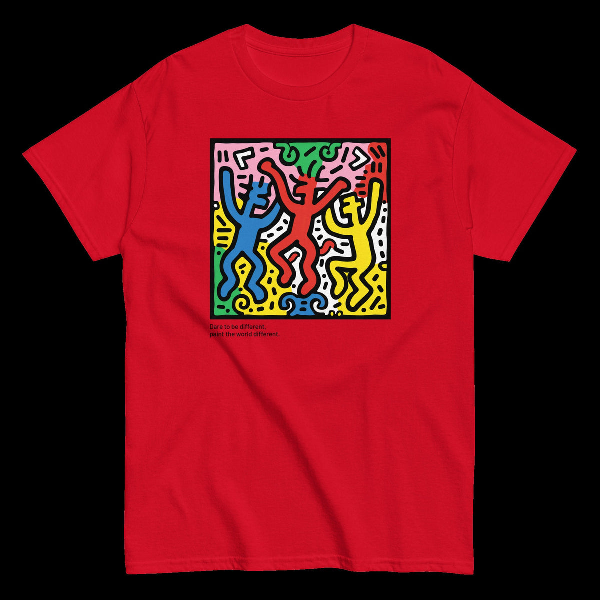 Keith Haring T Shirt | Vintage Shirt | Retro Tee | Graphic T Shirt | Unique Design