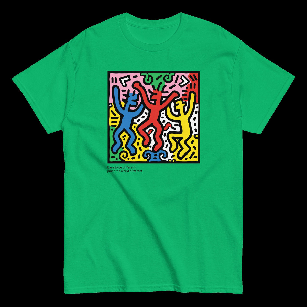 Keith Haring T Shirt | Vintage Shirt | Retro Tee | Graphic T Shirt | Unique Design