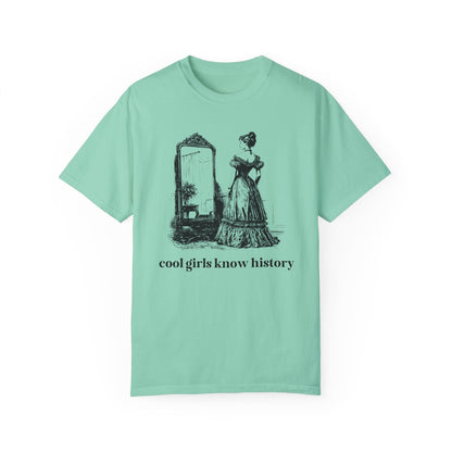 Funny Womens History Tee Shirt for Friend Who Loves History: Cool Girls Know History, Social Studies Gift for History Major, Graduation Gift
