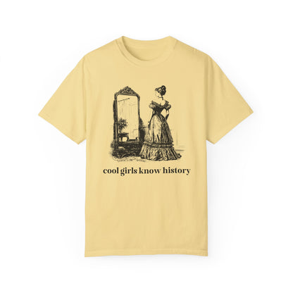 Funny Womens History Tee Shirt for Friend Who Loves History: Cool Girls Know History, Social Studies Gift for History Major, Graduation Gift