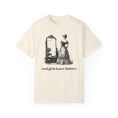 Funny Womens History Tee Shirt for Friend Who Loves History: Cool Girls Know History, Social Studies Gift for History Major, Graduation Gift