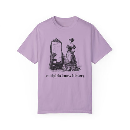 Funny Womens History Tee Shirt for Friend Who Loves History: Cool Girls Know History, Social Studies Gift for History Major, Graduation Gift