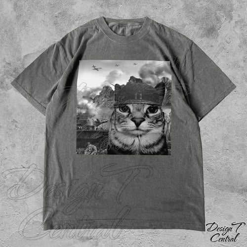 War Cat Unisex Shirt: Kitten Soldier Meme Gift