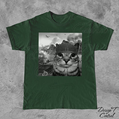 War Cat Unisex Shirt: Kitten Soldier Meme Gift