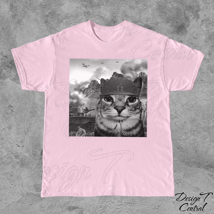 War Cat Unisex Shirt: Kitten Soldier Meme Gift