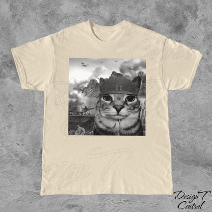 War Cat Unisex Shirt: Kitten Soldier Meme Gift