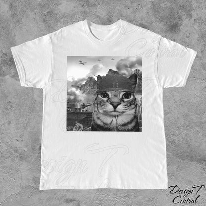 War Cat Unisex Shirt: Kitten Soldier Meme Gift