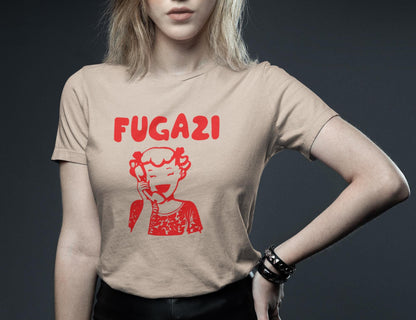 Retro Fugazi Unisex JerseyT-Shirt Bold Statement Tee