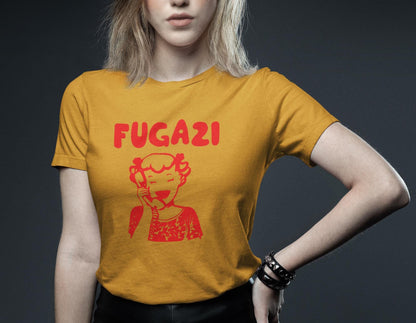 Retro Fugazi Unisex JerseyT-Shirt Bold Statement Tee