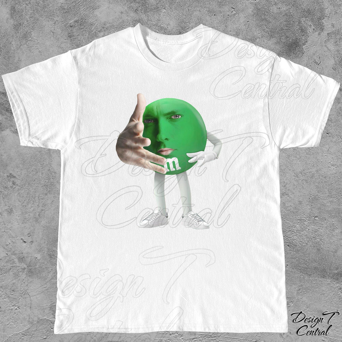 M and M Rapper T-Shirt: Weirdcore Meme Parody