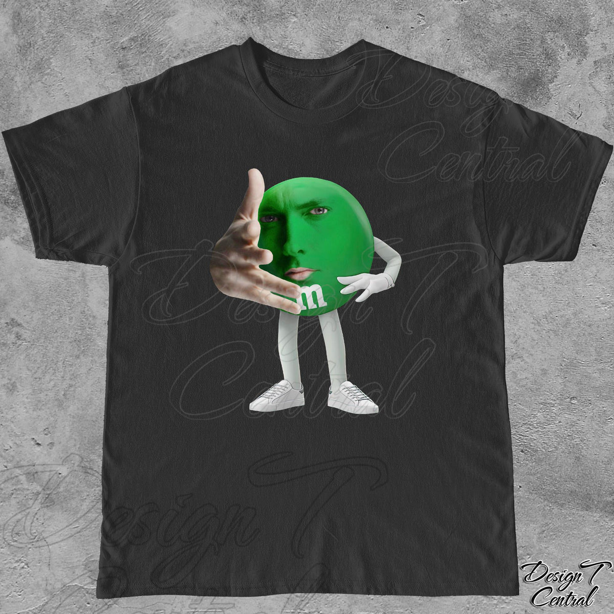 M and M Rapper T-Shirt: Weirdcore Meme Parody
