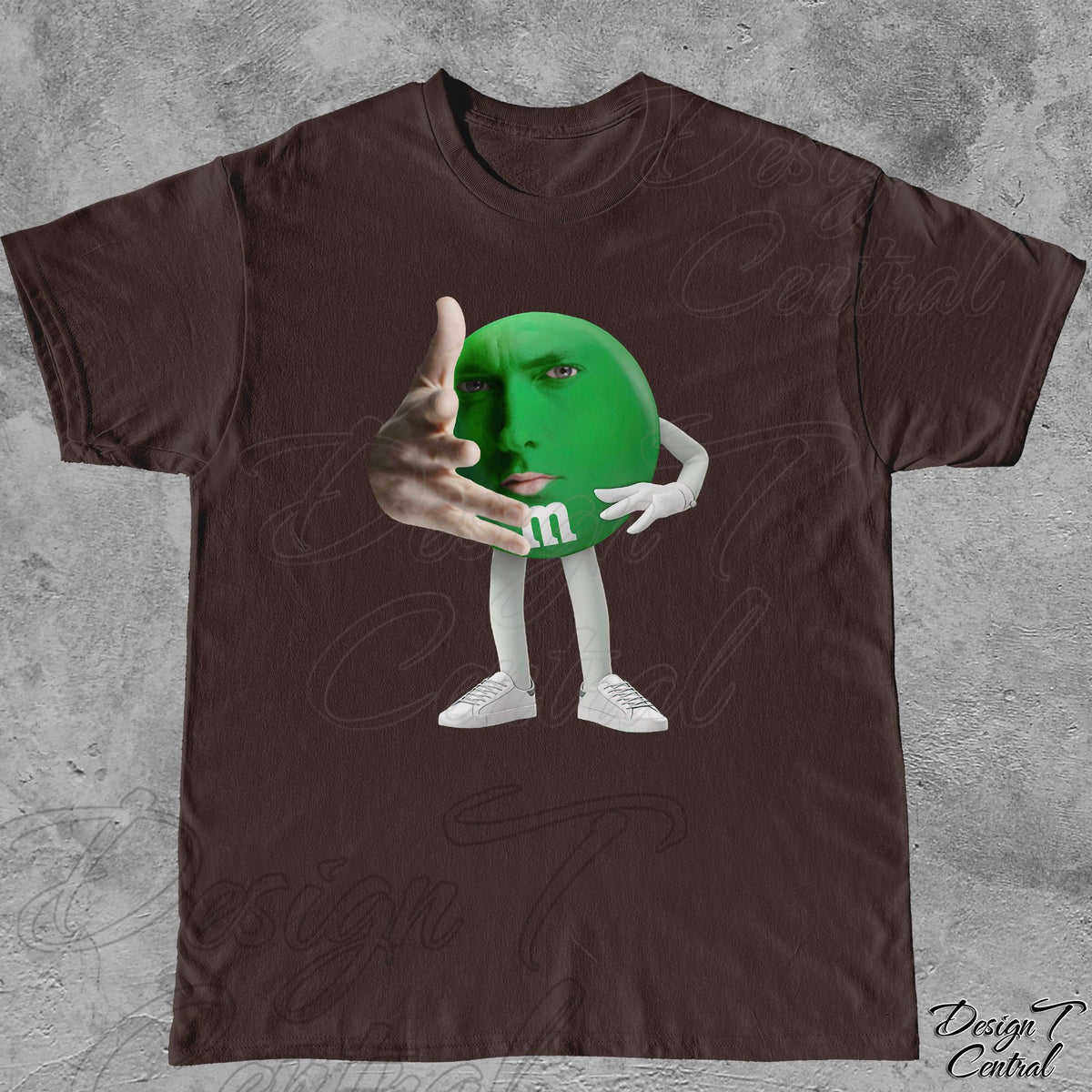 M and M Rapper T-Shirt: Weirdcore Meme Parody
