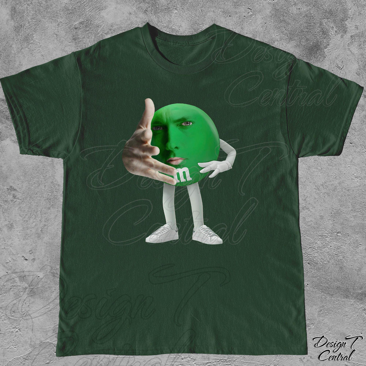 M and M Rapper T-Shirt: Weirdcore Meme Parody