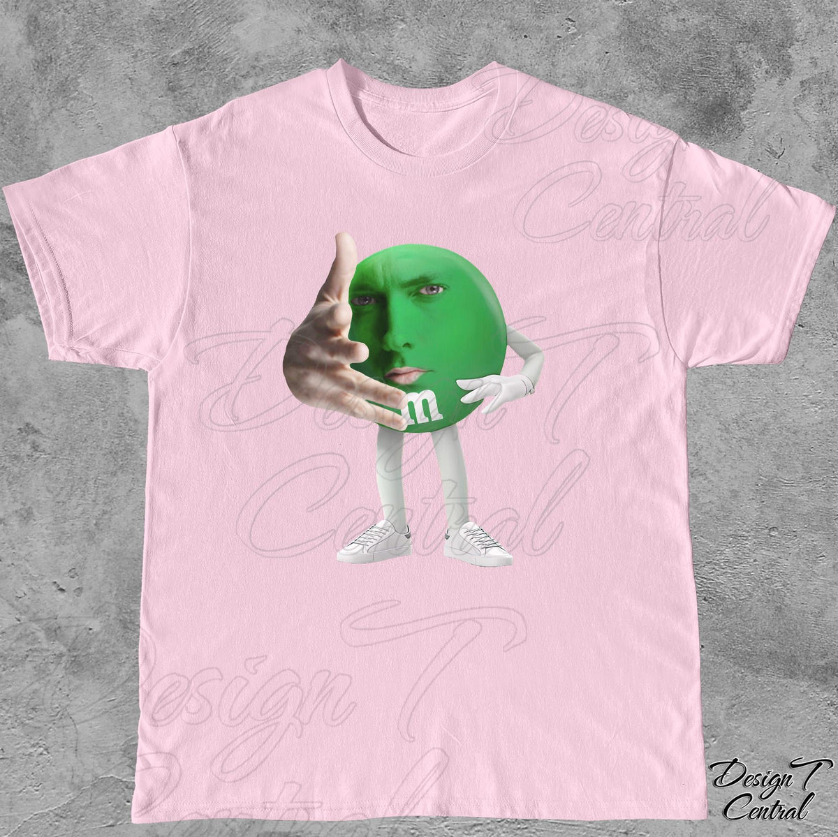 M and M Rapper T-Shirt: Weirdcore Meme Parody