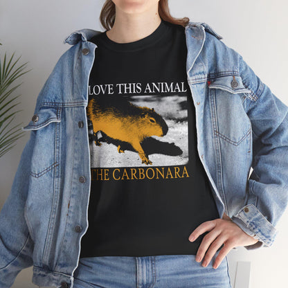 The Carbonara Capybara T-Shirt