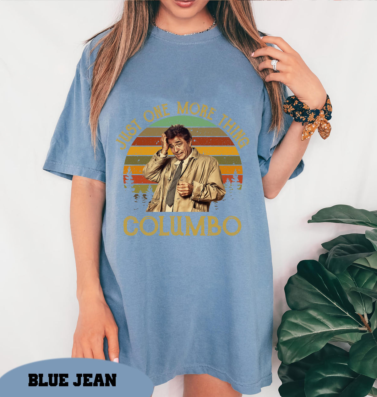 Columbo T-Shirt, Just One More Thing, Comfort Colors Retro Tee