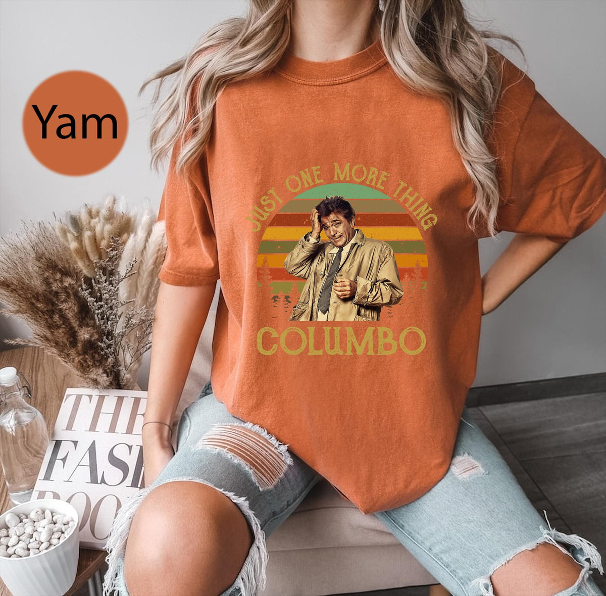 Columbo T-Shirt, Just One More Thing, Comfort Colors Retro Tee
