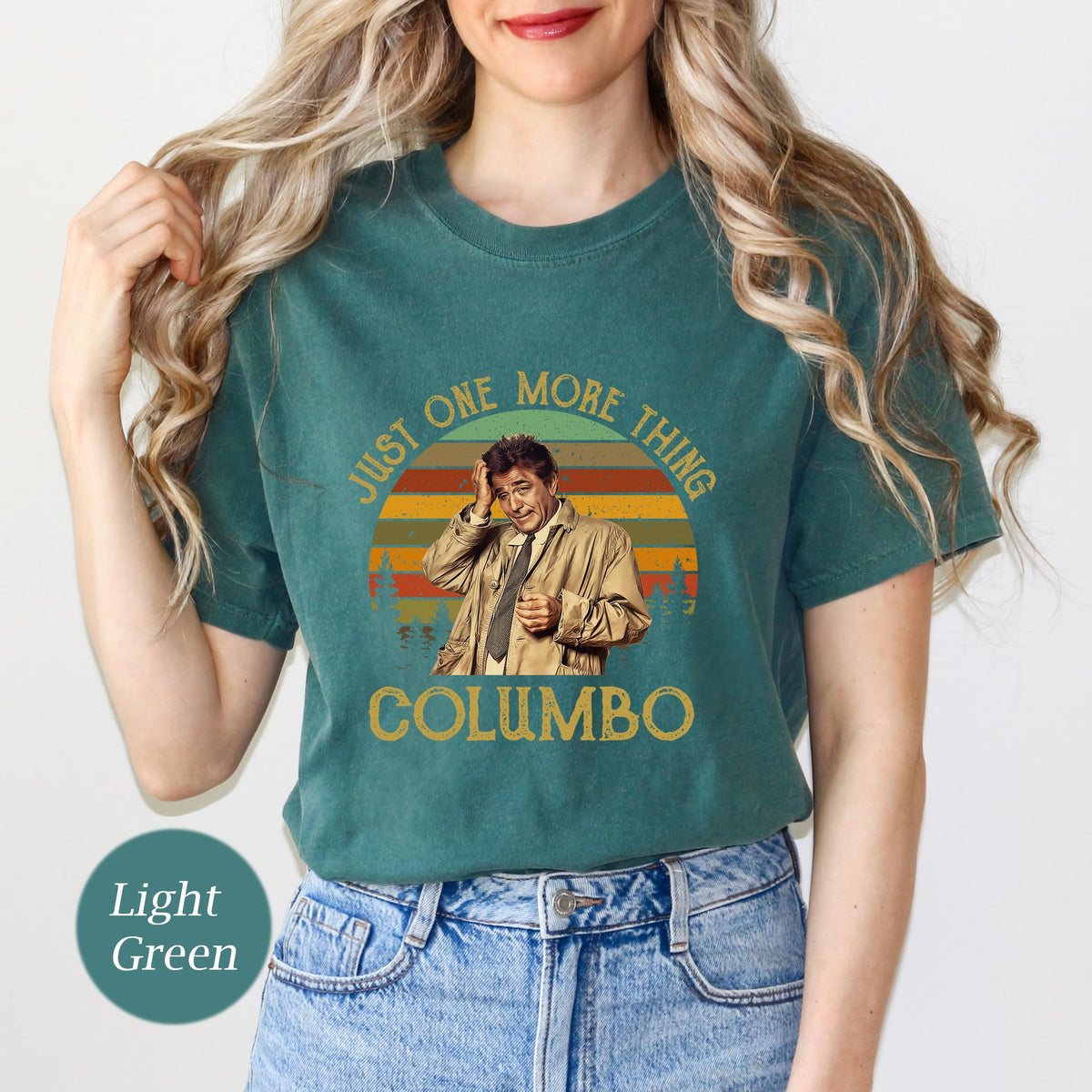 Columbo T-Shirt, Just One More Thing, Comfort Colors Retro Tee