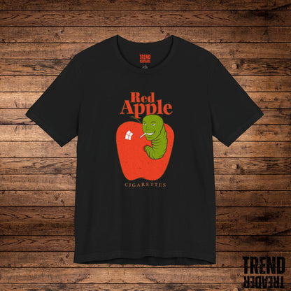 Vintage Red Apple Cigarettes T-Shirt: Tarantino Film Buff Tee