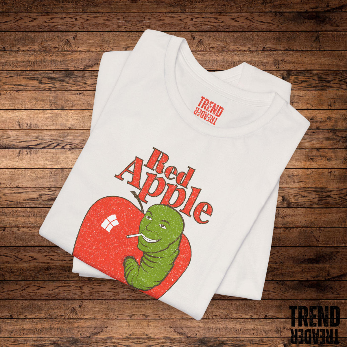 Vintage Red Apple Cigarettes T-Shirt: Tarantino Film Buff Tee