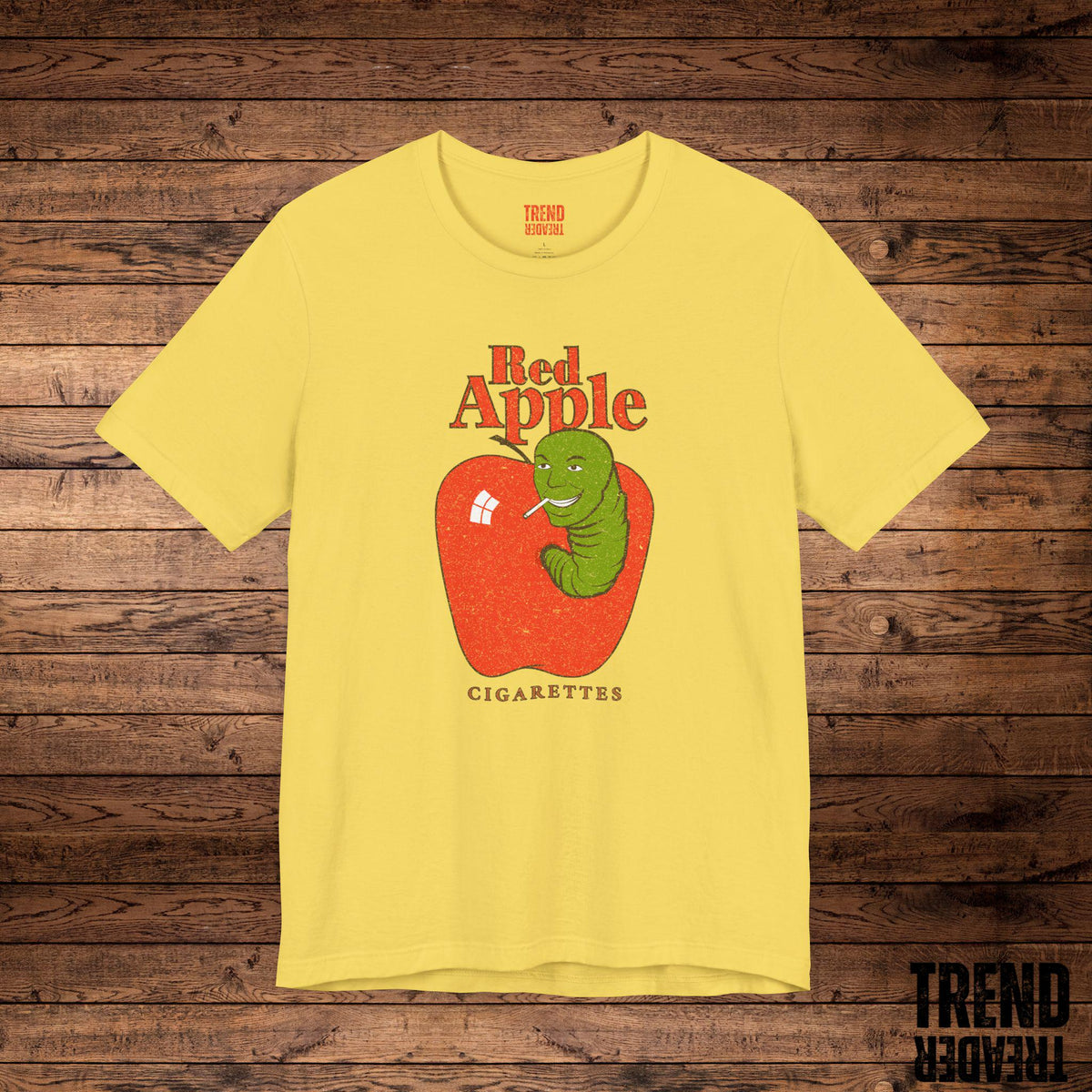 Vintage Red Apple Cigarettes T-Shirt: Tarantino Film Buff Tee