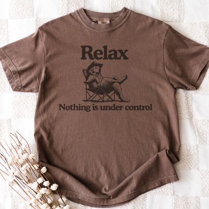Chill Golden Retriever Vintage Shirt - Relax Nothing Is Under Control Golden Retriever Tee, Golden Mom Tee, Golden Dad Shirt, Goldie Dog T
