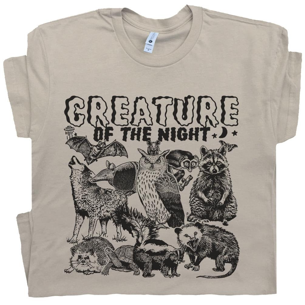 Funny Shirt Nature Shirt Cool Graphic T Shirt For Men Women Ladies Guys Vintage Graphic Tee Retro Animal Shirt