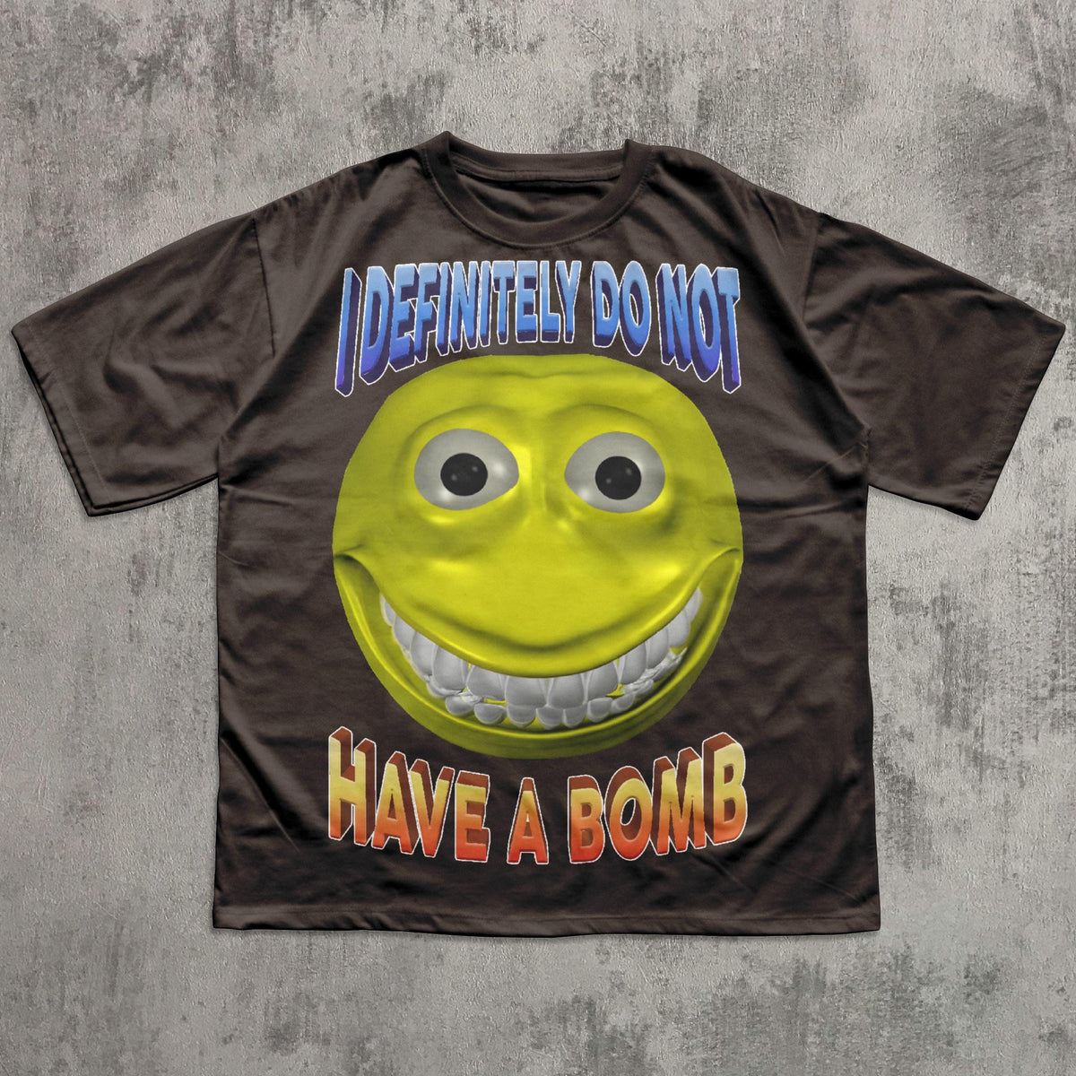 I Definitely Do Not Have a Bomb Funny Meme T-shirt, Funny Sayings Shirt, Unhinged Tee, Brain rot Tshirt, Inappropriate Clothes, Cringe Tee