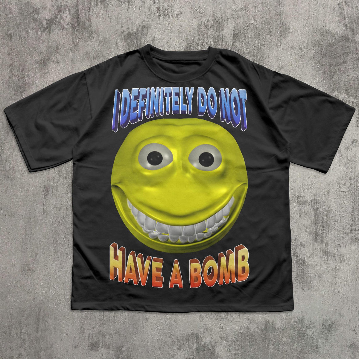 I Definitely Do Not Have a Bomb Funny Meme T-shirt, Funny Sayings Shirt, Unhinged Tee, Brain rot Tshirt, Inappropriate Clothes, Cringe Tee