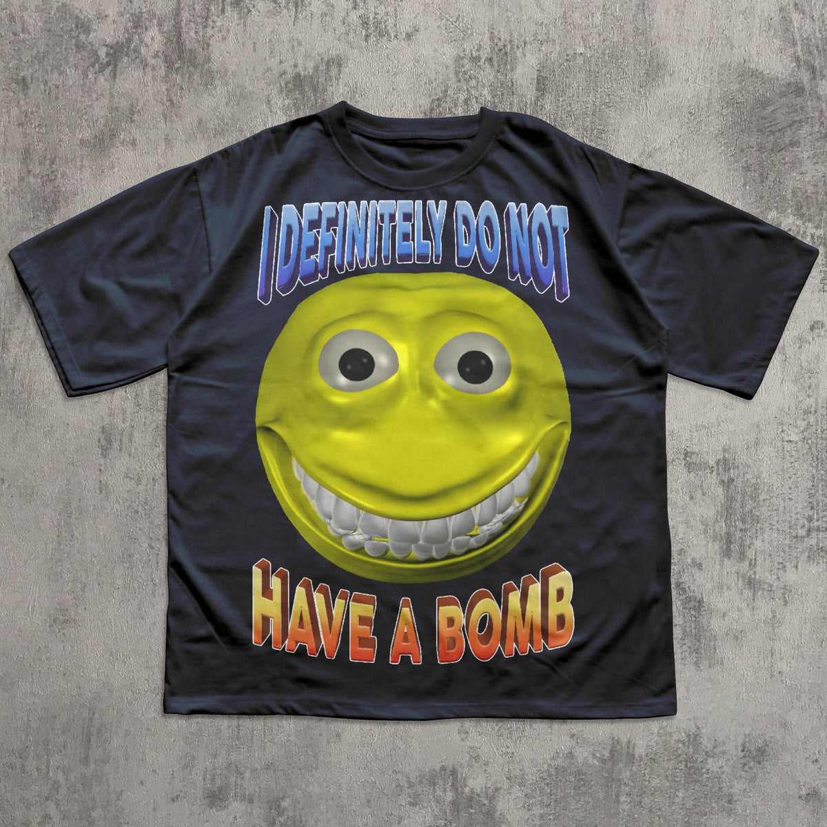 I Definitely Do Not Have a Bomb Funny Meme T-shirt, Funny Sayings Shirt, Unhinged Tee, Brain rot Tshirt, Inappropriate Clothes, Cringe Tee