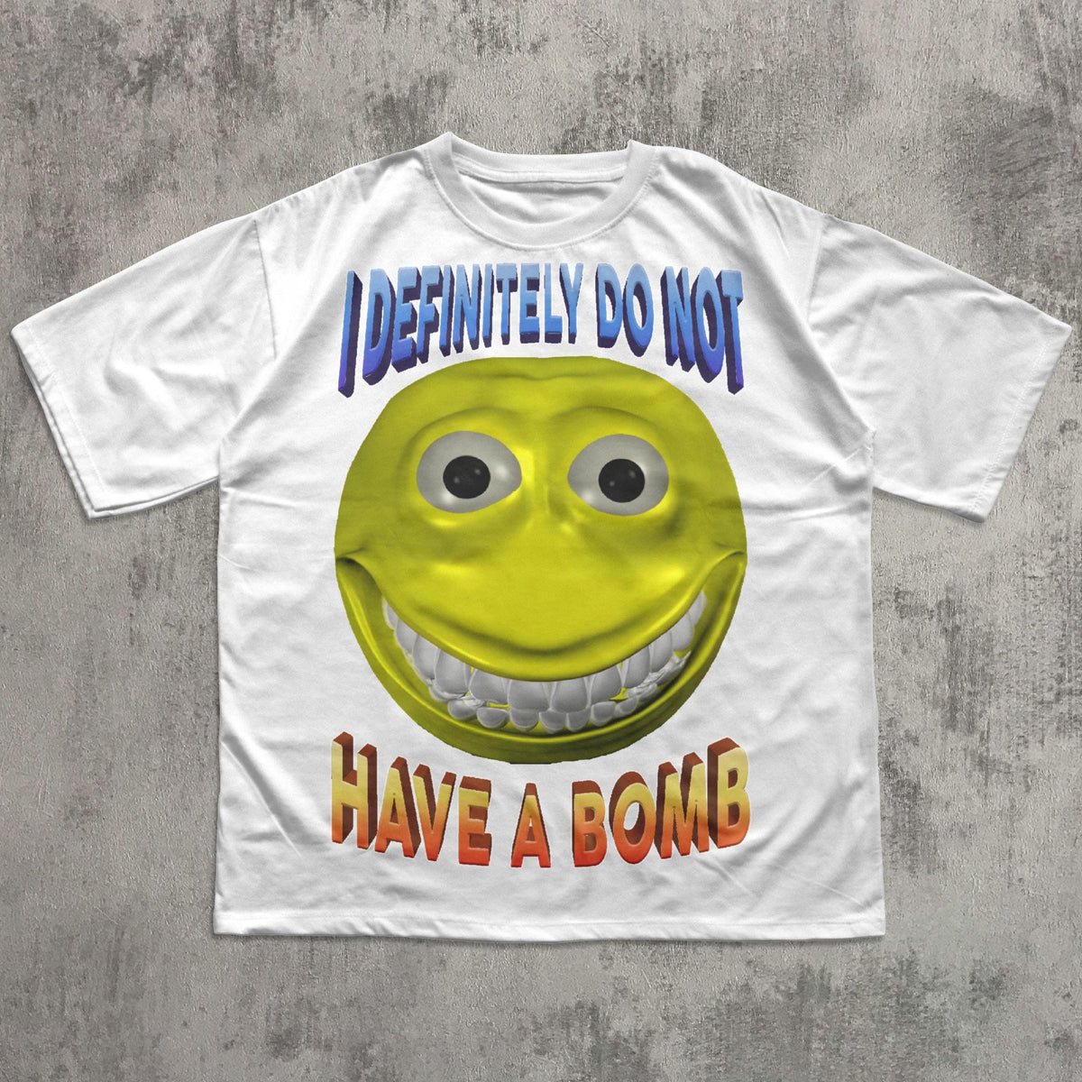 I Definitely Do Not Have a Bomb Funny Meme T-shirt, Funny Sayings Shirt, Unhinged Tee, Brain rot Tshirt, Inappropriate Clothes, Cringe Tee