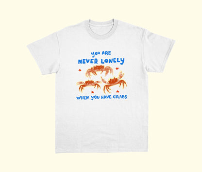 Crabs Graphic T-Shirt – Funny Unisex Cotton Tee