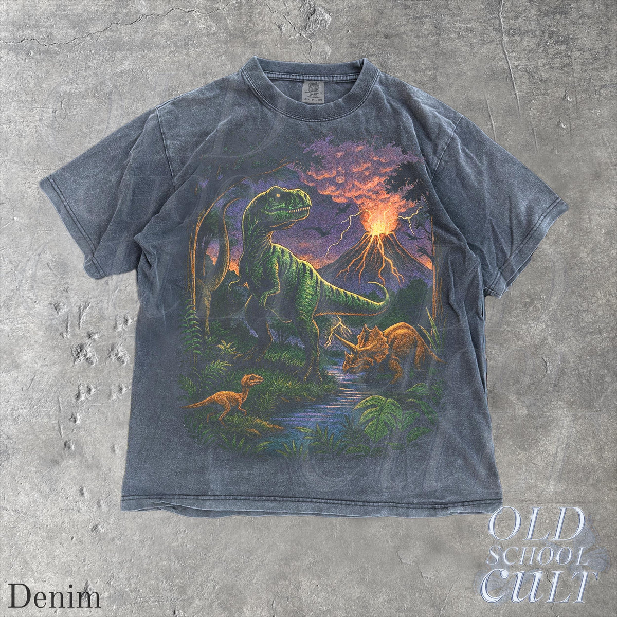 Vintage Jurassic Dinosaur 90s Graphic T-Shirt, Retro T-Rex & Triceratops Shirt, 90s Prehistoric Graphic Tee, Dino Top, Nostalgia Nature Gift